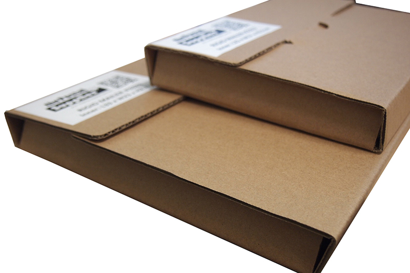 Keep your printouts flat in our Rigid Cardboard Mailer